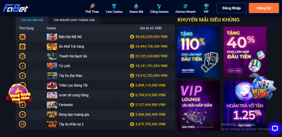 Ưu đãi và khuyến mãi độc quyền 777pub