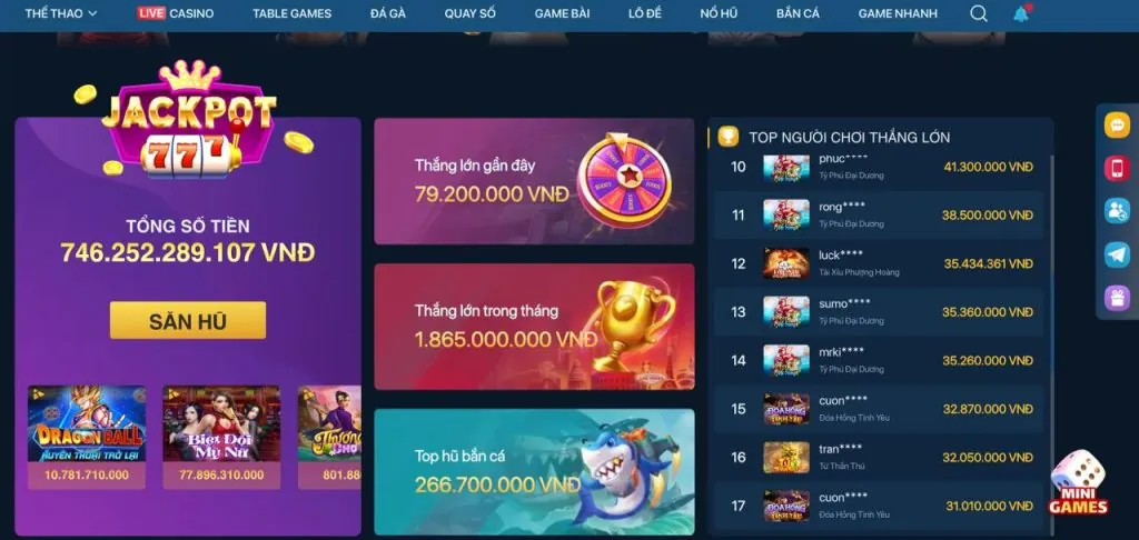 Đội ngũ hỗ trợ chuyên nghiệp của 777pub